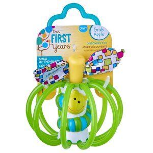 First Years Grab Apple-Green Toddler Teether For 0+ New Sealed